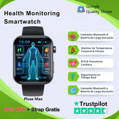 Glucometru multifuncțional + ceas de monitorizare – CUMPĂRĂ 1 ȘI PRIMEȘTE AL DOILEA GRATUIT