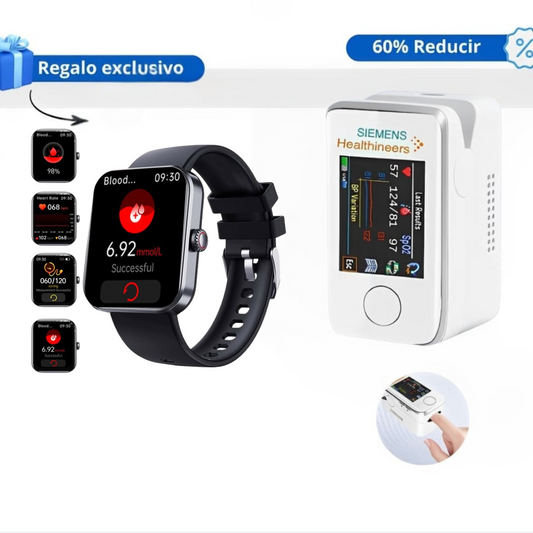 Glucometru multifuncțional + ceas de monitorizare – CUMPĂRĂ 1 ȘI PRIMEȘTE AL DOILEA GRATUIT